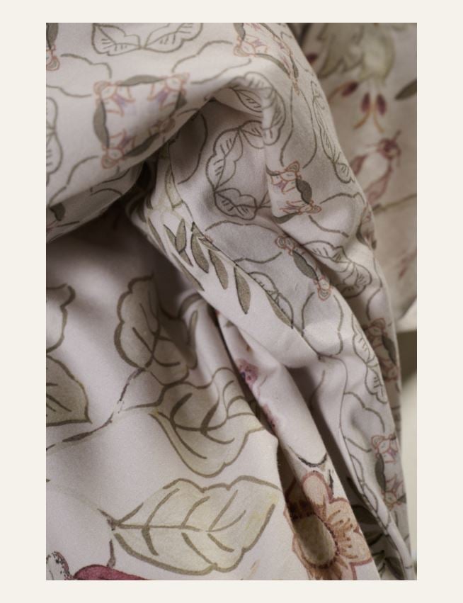 Voodipesukomplekt mitmevärviline/roheline - 4