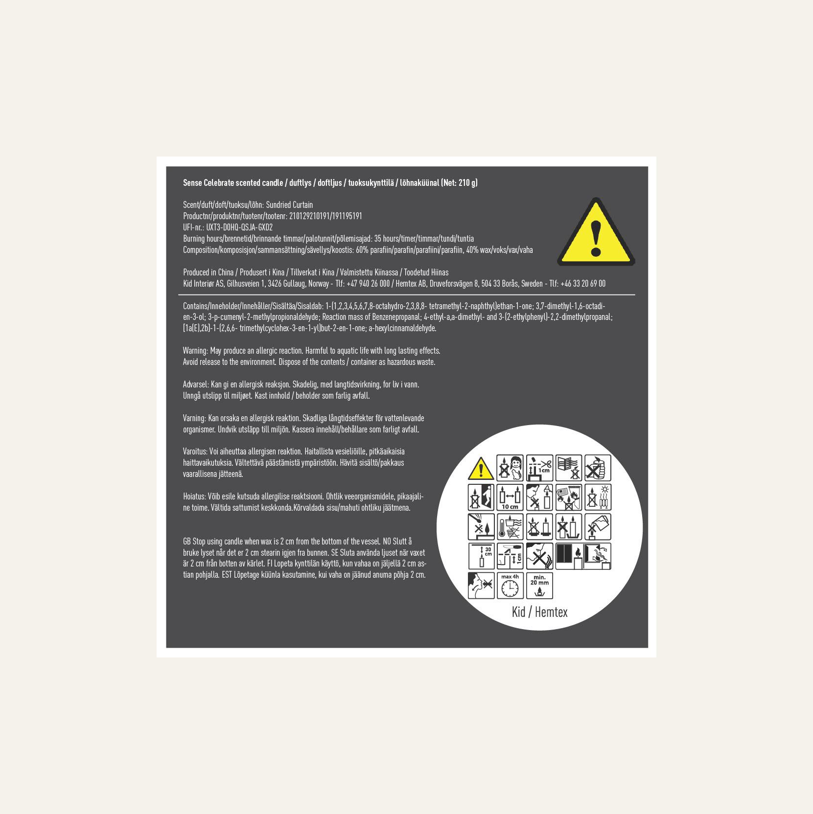 Lõhnaküünal kuldne - 3