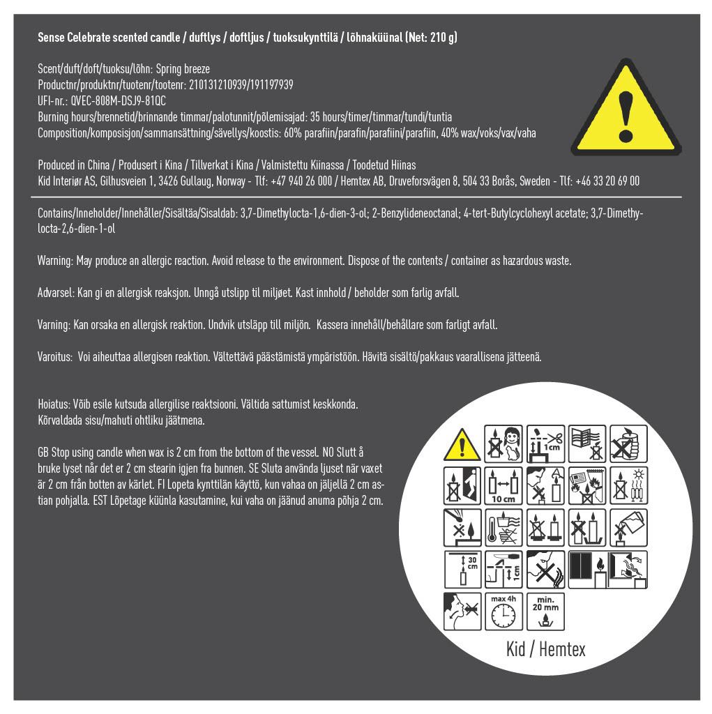 Lõhnaküünal hõbedane - 3