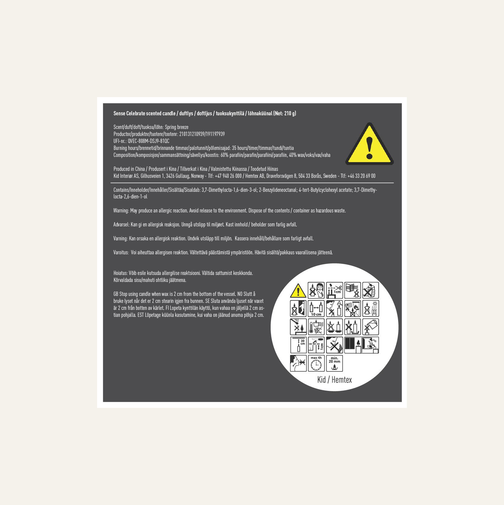 Lõhnaküünal hõbedane - 3