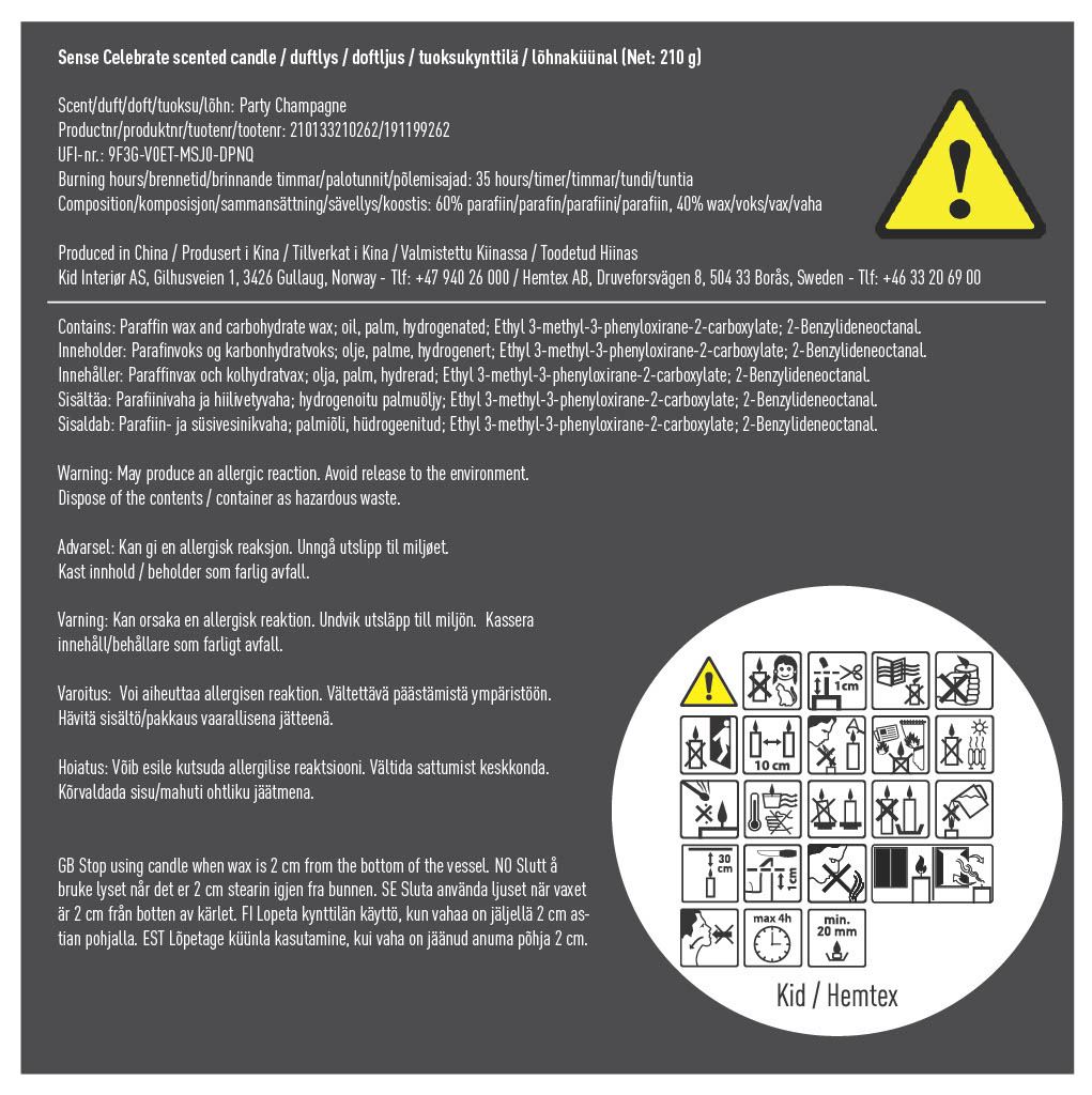Lõhnaküünal sampanja - 3