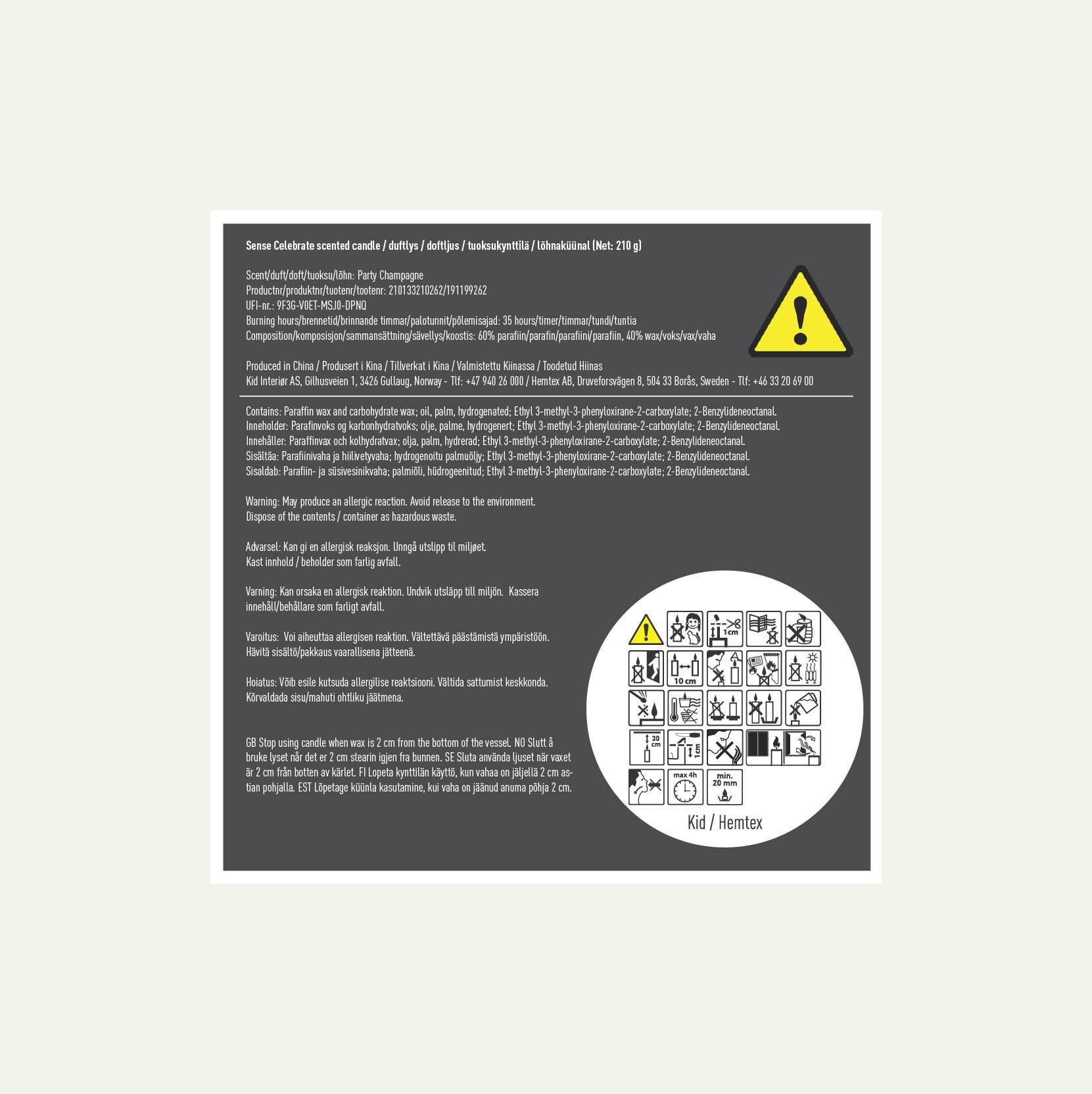 Lõhnaküünal sampanja - 3