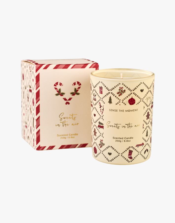 Lõhnaküünal mitmevärviline/punane - 250 g mitmevärviline/punane - 1