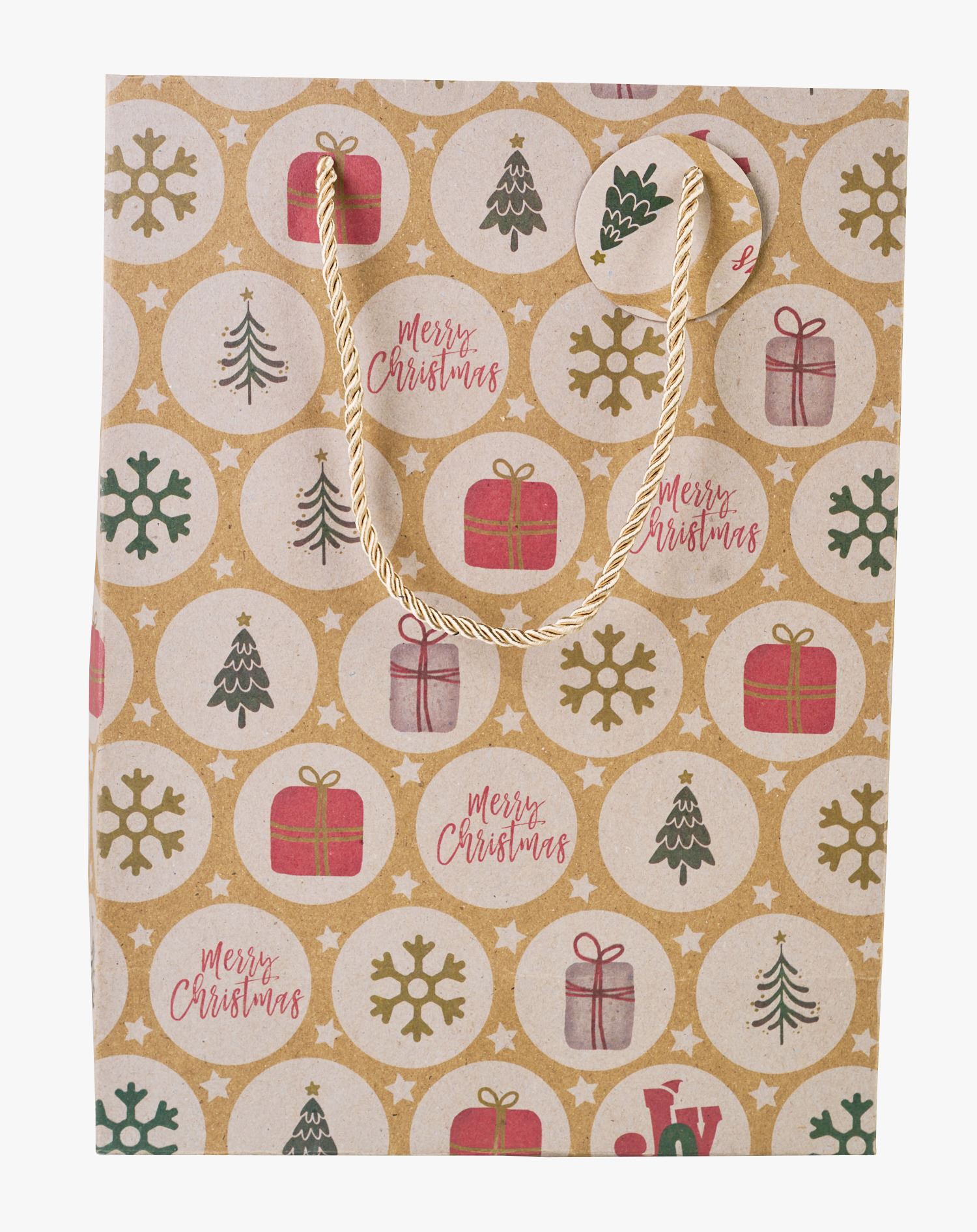 Kinkekott naturaalne toon - 17x20x10 cm naturaalne toon - 1