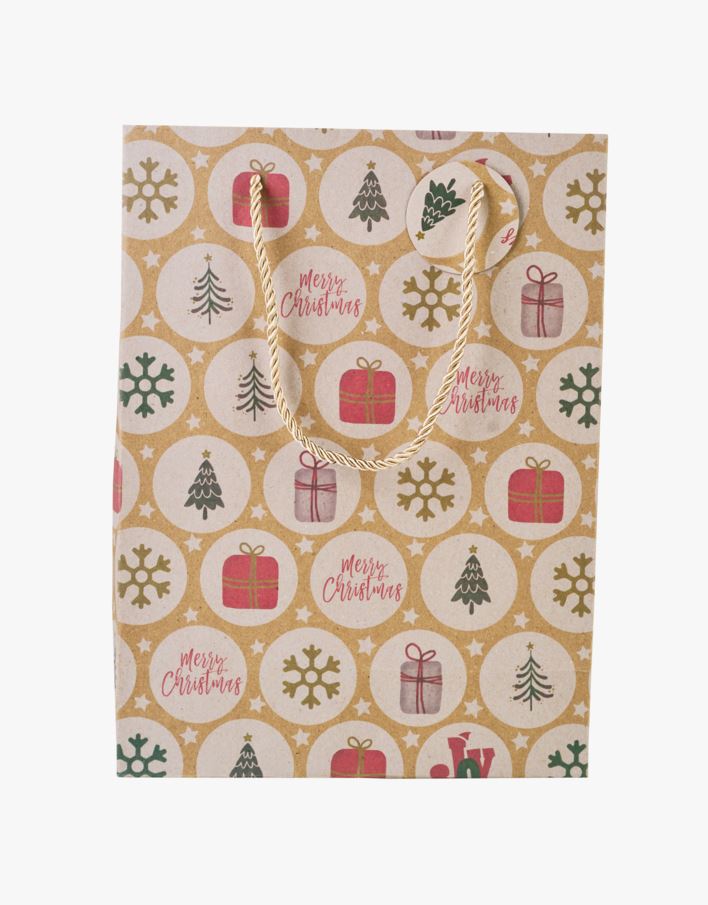 Kinkekott naturaalne toon - 17x20x10 cm naturaalne toon - 1