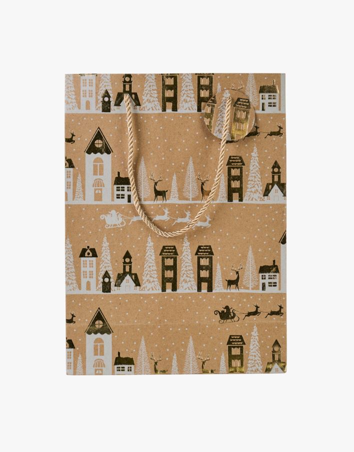 Kinkekott naturaalne toon - 26x35x12 cm naturaalne toon - 1