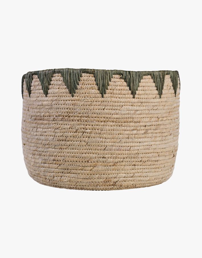 Korv mitmevärviline/roheline - 35x35x25 cm mitmevärviline/roheline - 1