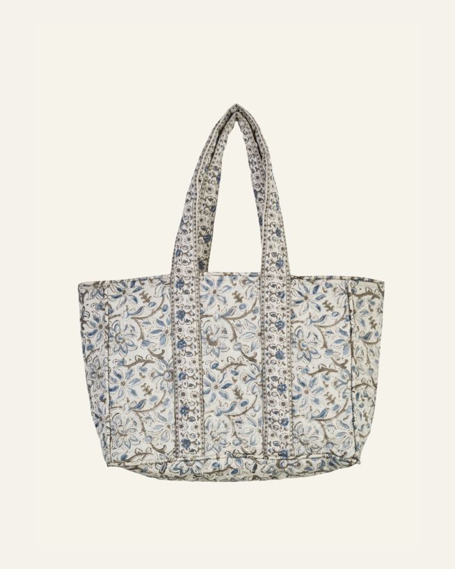 Väike tote kott mitmevärviline/sinine - 30x40 cm mitmevärviline/sinine - 1