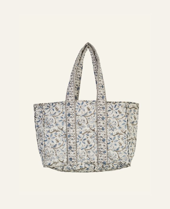 Väike tote kott mitmevärviline/sinine - 30x40 cm mitmevärviline/sinine - 1