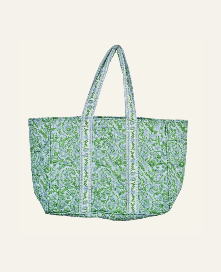 Riidest kott mitmevärviline/roheline - 38x48 cm mitmevärviline/roheline - 1