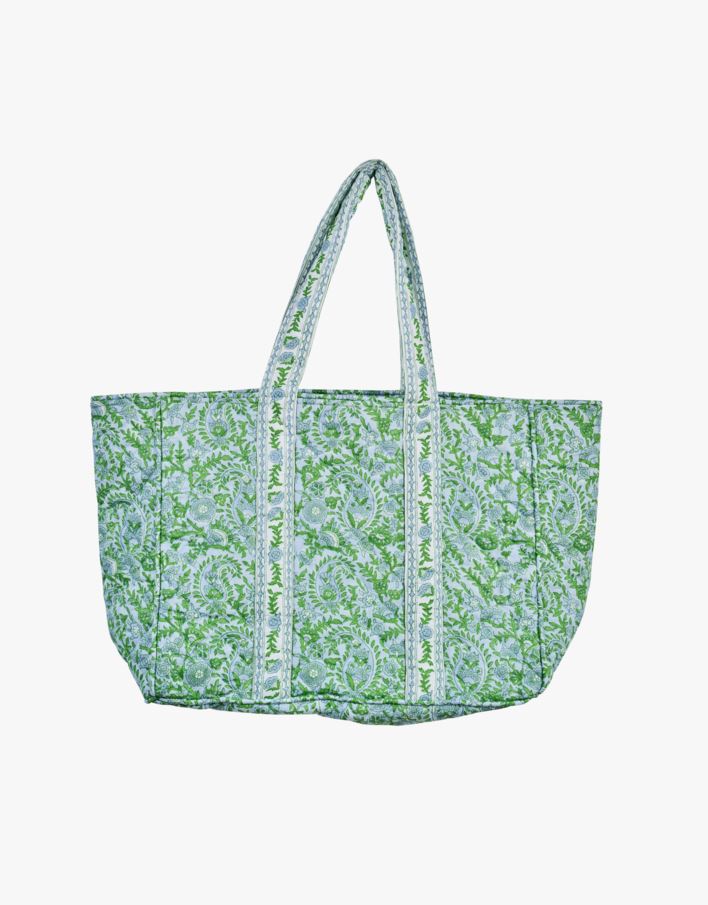 Riidest kott mitmevärviline/roheline - 38x48 cm mitmevärviline/roheline - 1