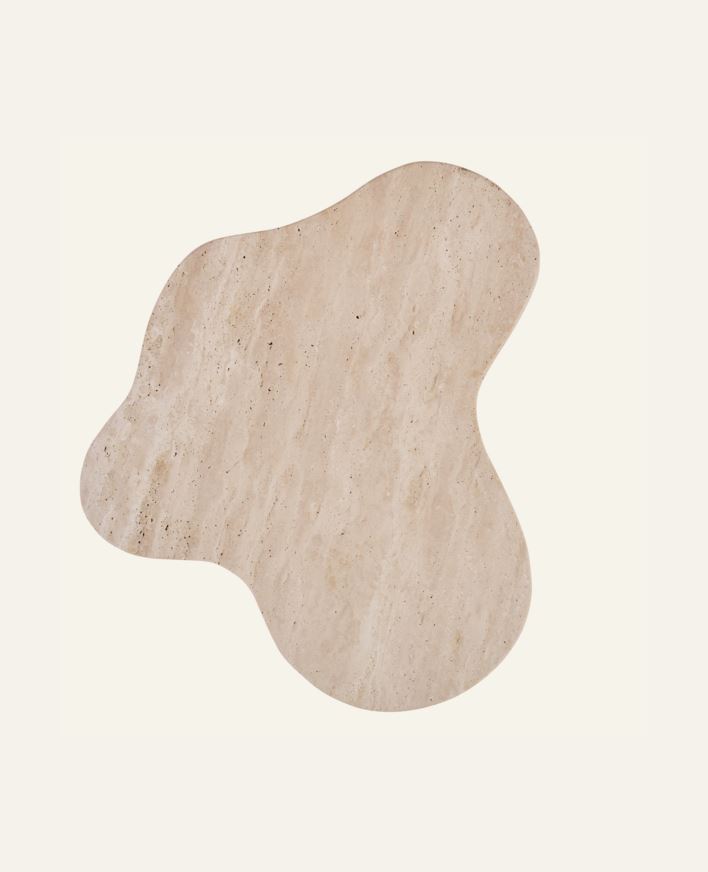 Vaagen hele beige - 30x26x1,5 cm hele beige - 1