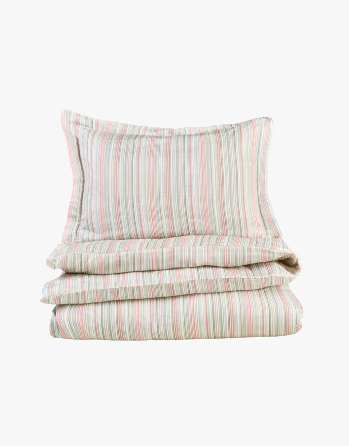 Voodipesukomplekt satiinpuuvillane mitmevärviline - 150x210 cm mitmevärviline - 1