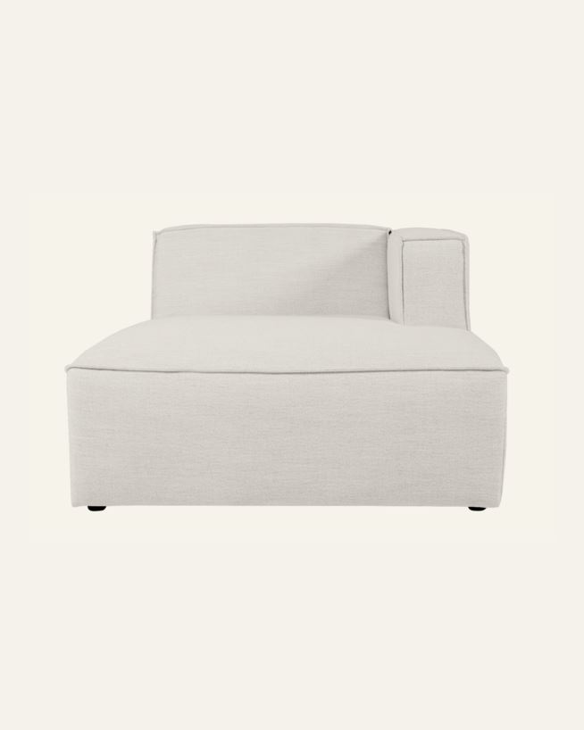 Moodul šezlong parempoolne naturaalne toon - 154x114x73 cm naturaalne toon - 1