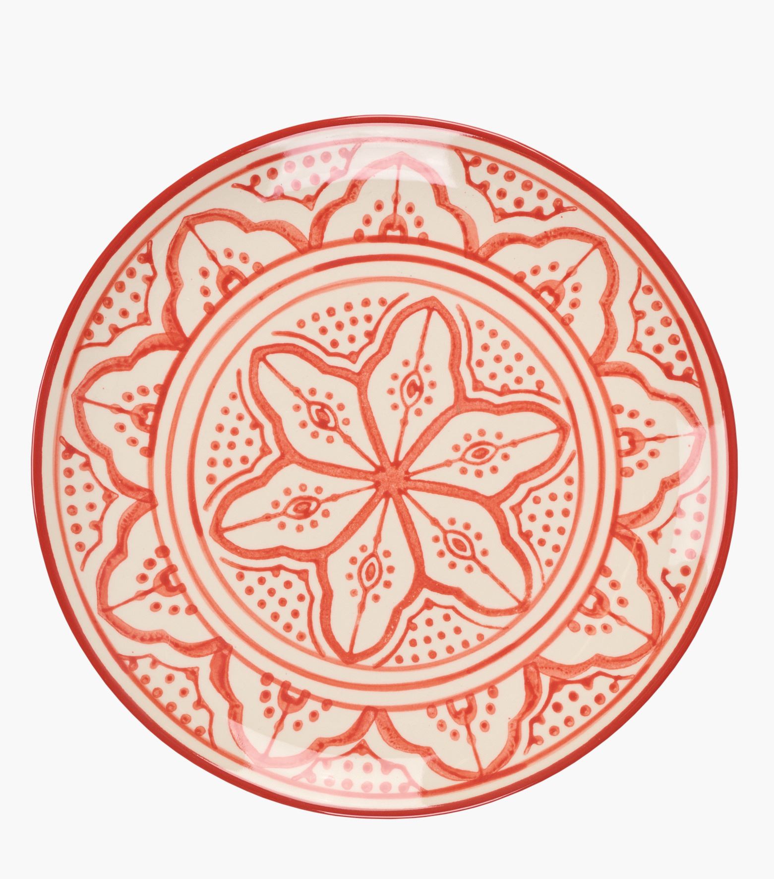 Taldrik punane - ø20,5 punane - 1