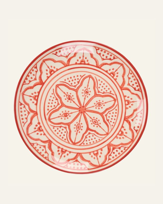 Taldrik punane - ø20,5 punane - 1