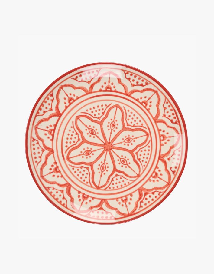 Taldrik punane - ø20,5 punane - 1