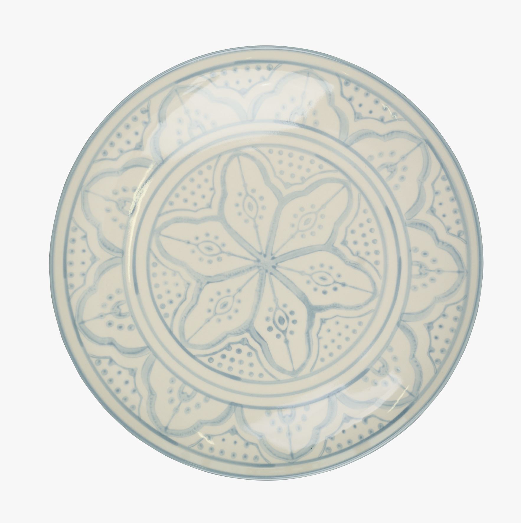 Taldrik hele sinine - ø20,5 hele sinine - 1