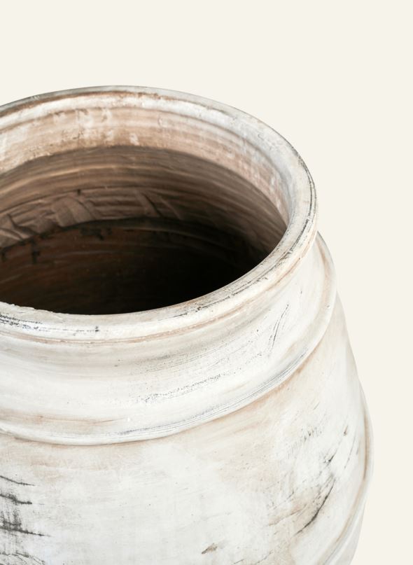 Keraamiline vaas loodusvalge - 4