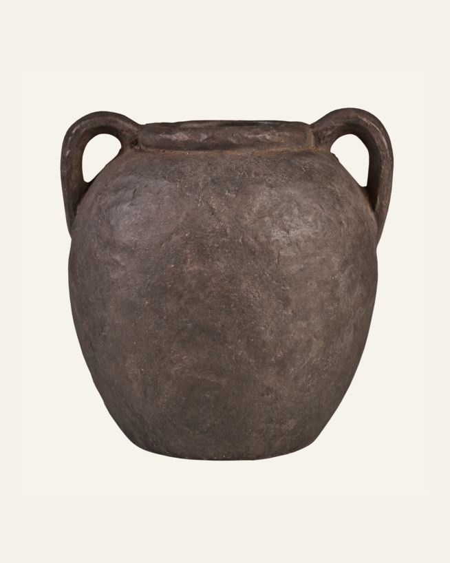 Keraamiline vaas pruun - 25,5x23,5x36 cm pruun - 1