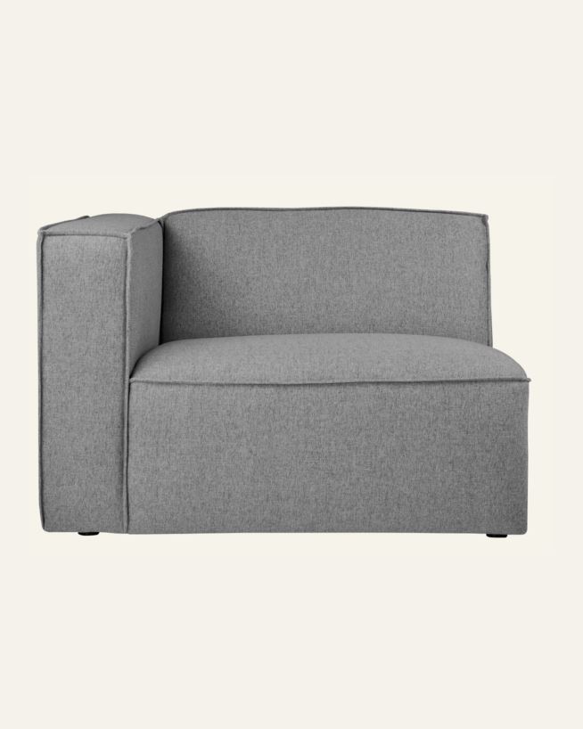 Moodul 1,5-kohaline käetoega vasak hall - 110x93x73 cm hall - 1