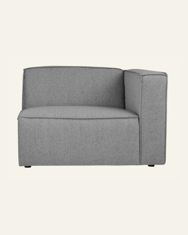 Moodul 1,5 istme käetugi parem hall - 110x93x73 cm hall - 1