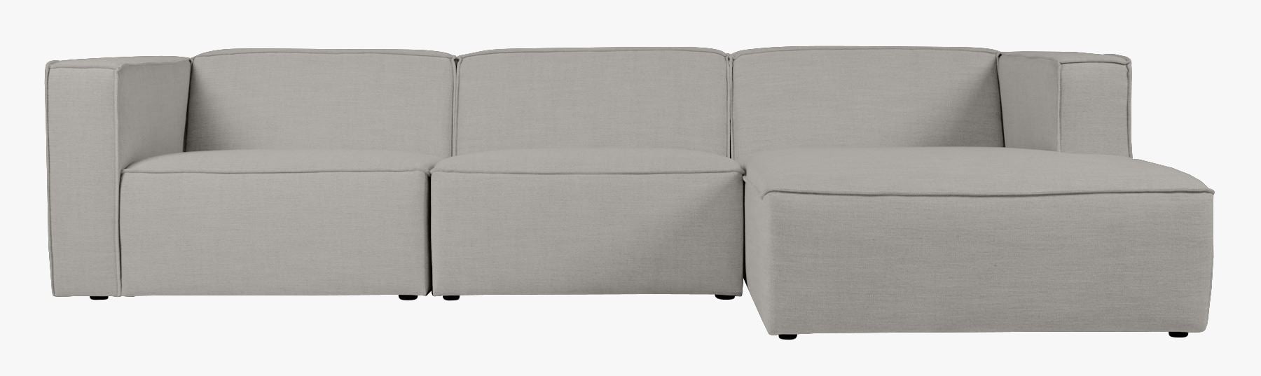 3-kohaline diivan lamamisosaga paremal hall - 314x154x73 cm hall - 1