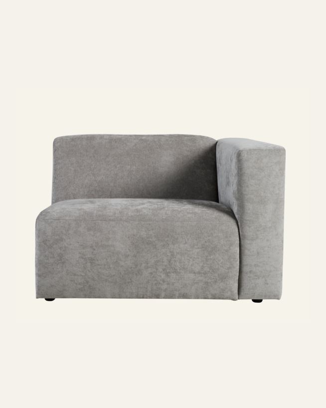 Moodul 1,5 istme käetugi parem hall - 110x93x73 cm hall - 1