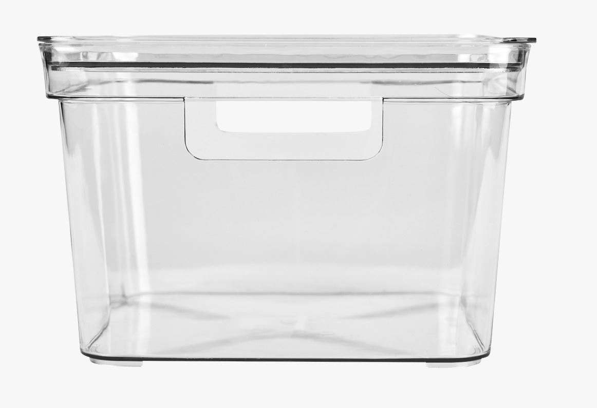 Säilitusnõu läbipaistev - 25x25x15,5 cm läbipaistev - 1