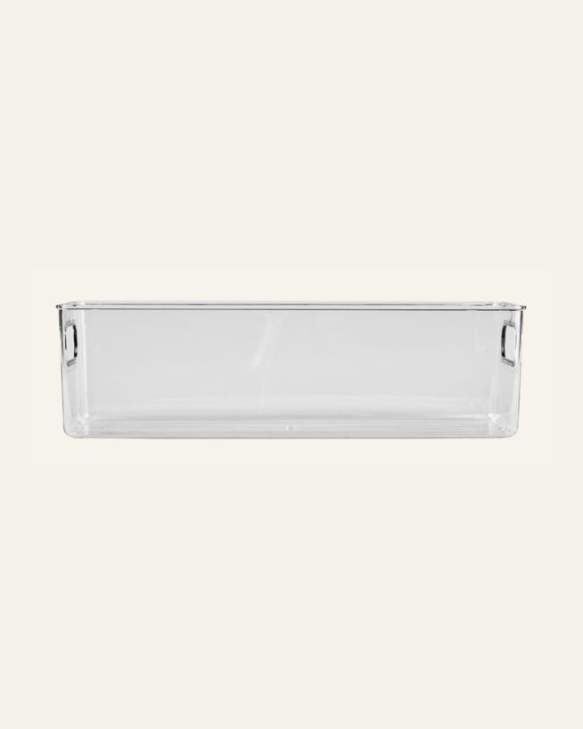 Kitsas hoiukast läbipaistev - 9,6x39x12,2 cm läbipaistev - 1