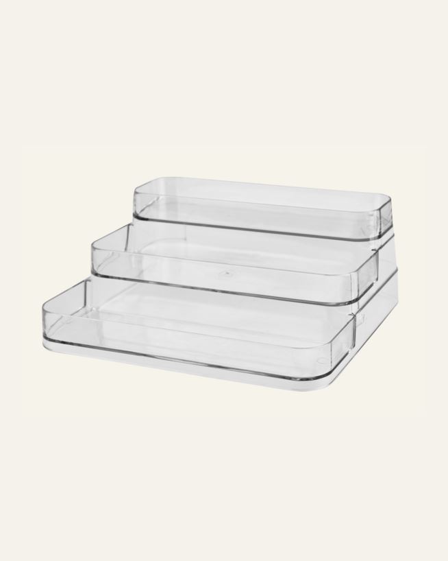 Ladustamisriiul läbipaistev - 24,3x26,6x10,3 cm läbipaistev - 1