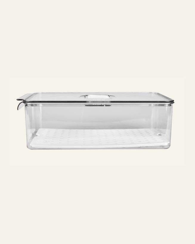 Säilitusnõu loodusvalge - 11x34x9 cm loodusvalge - 1