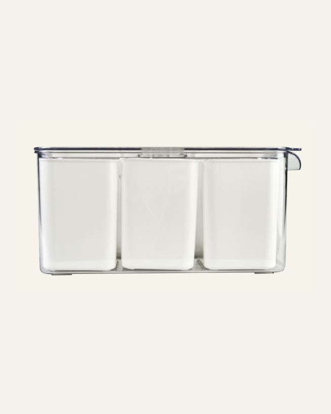 Säilitusnõu loodusvalge - 16x31,5x14,5 cm loodusvalge - 1