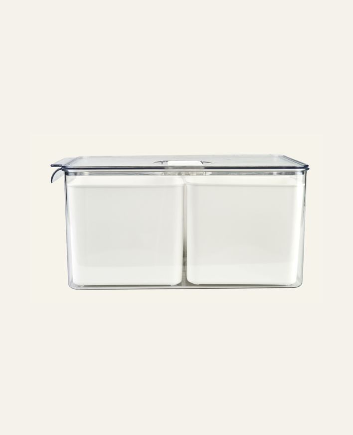 Säilitusnõu loodusvalge - 21x32,5x15,5 cm loodusvalge - 1