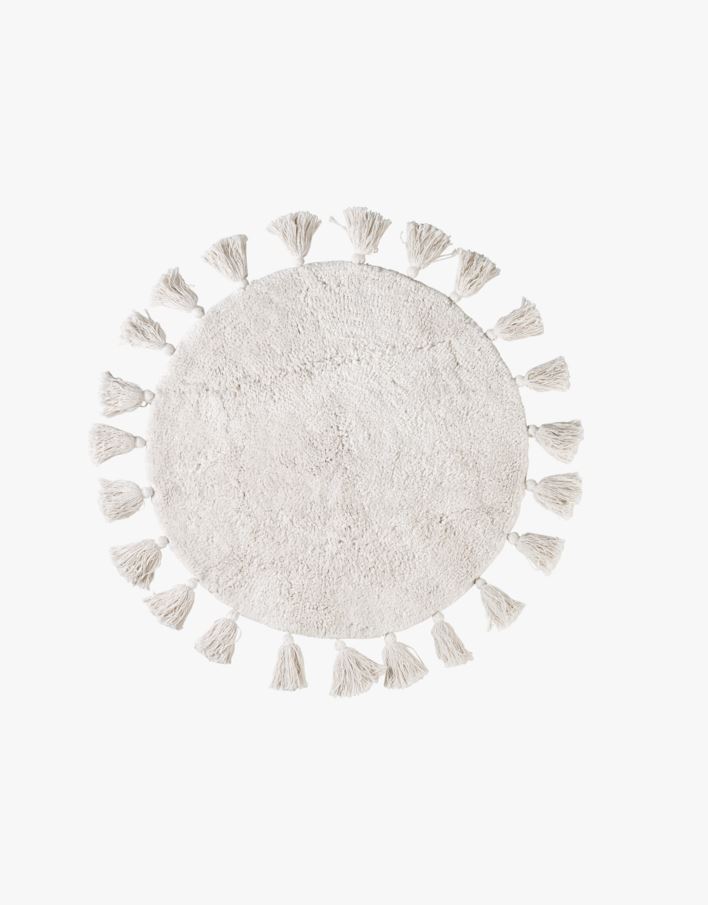 Vannitoamatt loodusvalge - 60x60 cm loodusvalge - 1