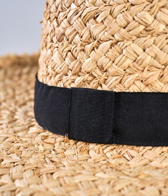 Õlgkübar naturaalne toon - 6