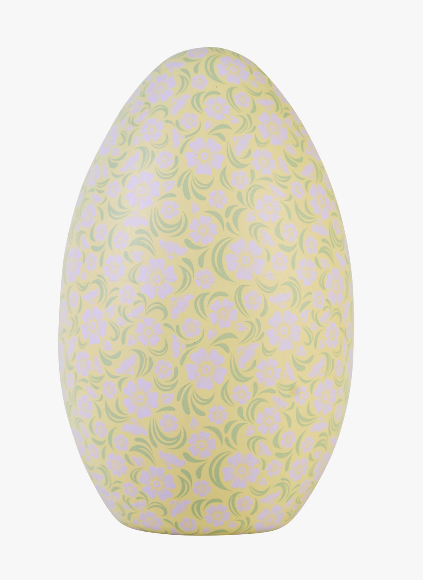 Lihavõttemuna mitmevärviline - 9x9x15 cm mitmevärviline - 1