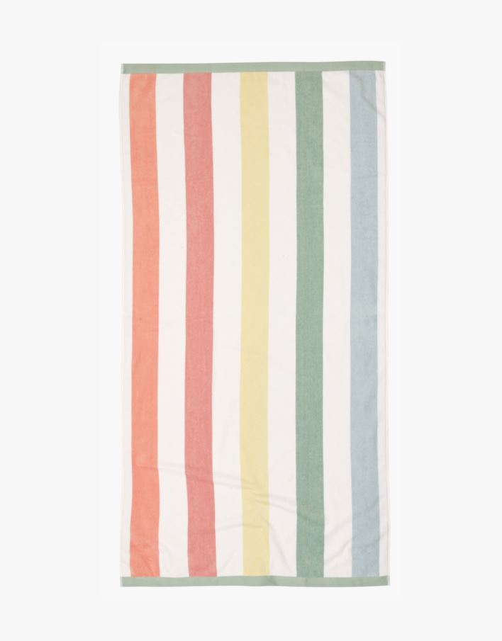 Vannirätik mitmevärviline/roosa - 90x180 cm mitmevärviline/roosa - 1