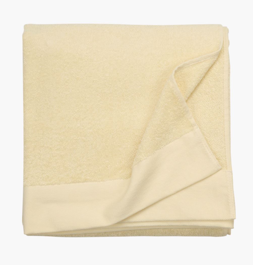 Vannirätik kollane - 90x180 cm kollane - 1