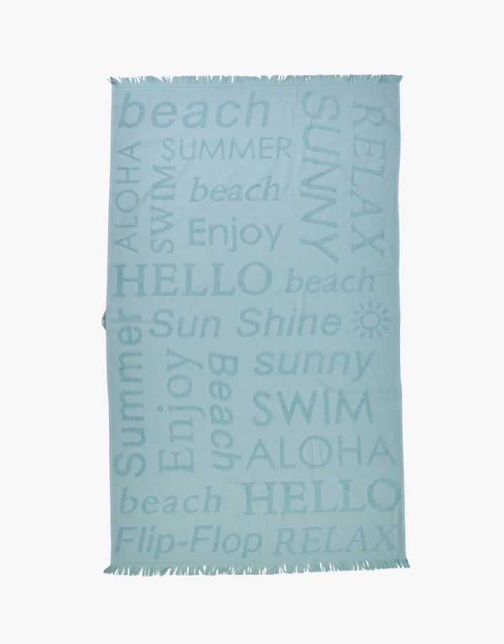 Vannirätik hele akva - 90x150 cm hele akva - 1