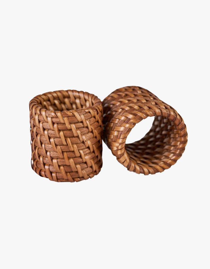 Salvrätikurõngad 2tk pruun - 5 cm ø5 pruun - 1