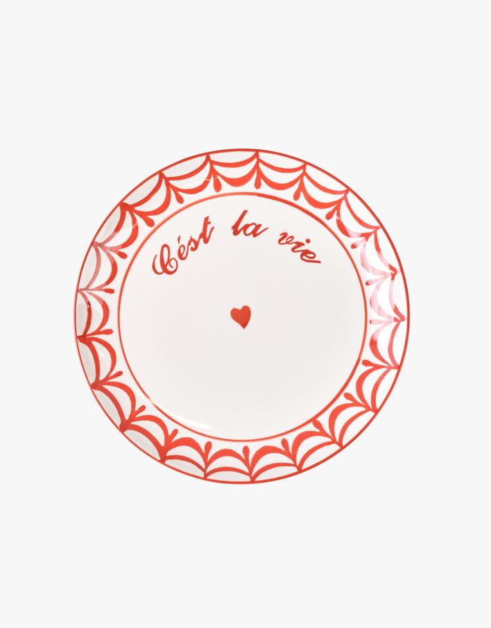 Taldrik punane - ø 20,5 punane - 1