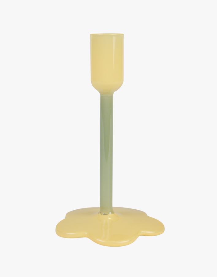 Küünlajalg mitmevärviline/kollane - 9x9x15 cm mitmevärviline/kollane - 1