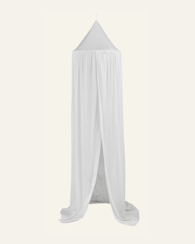 Voodikardin valge - 250 cm ø55 valge - 1