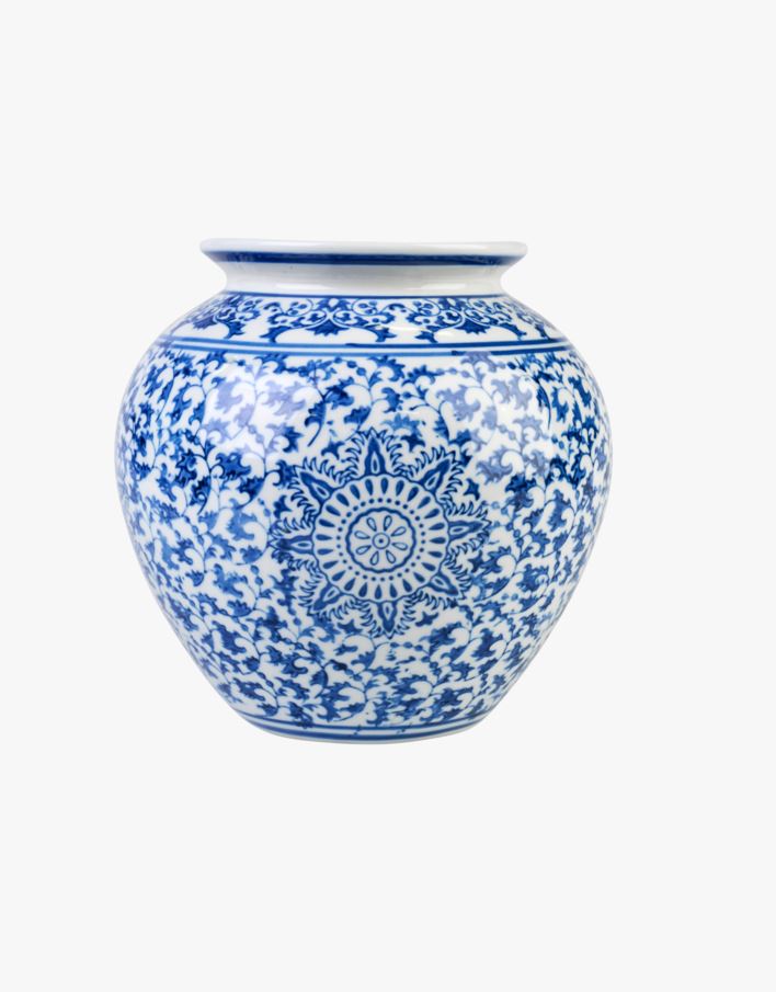 Vaas mitmevärviline/sinine - 22x22x21 cm mitmevärviline/sinine - 1