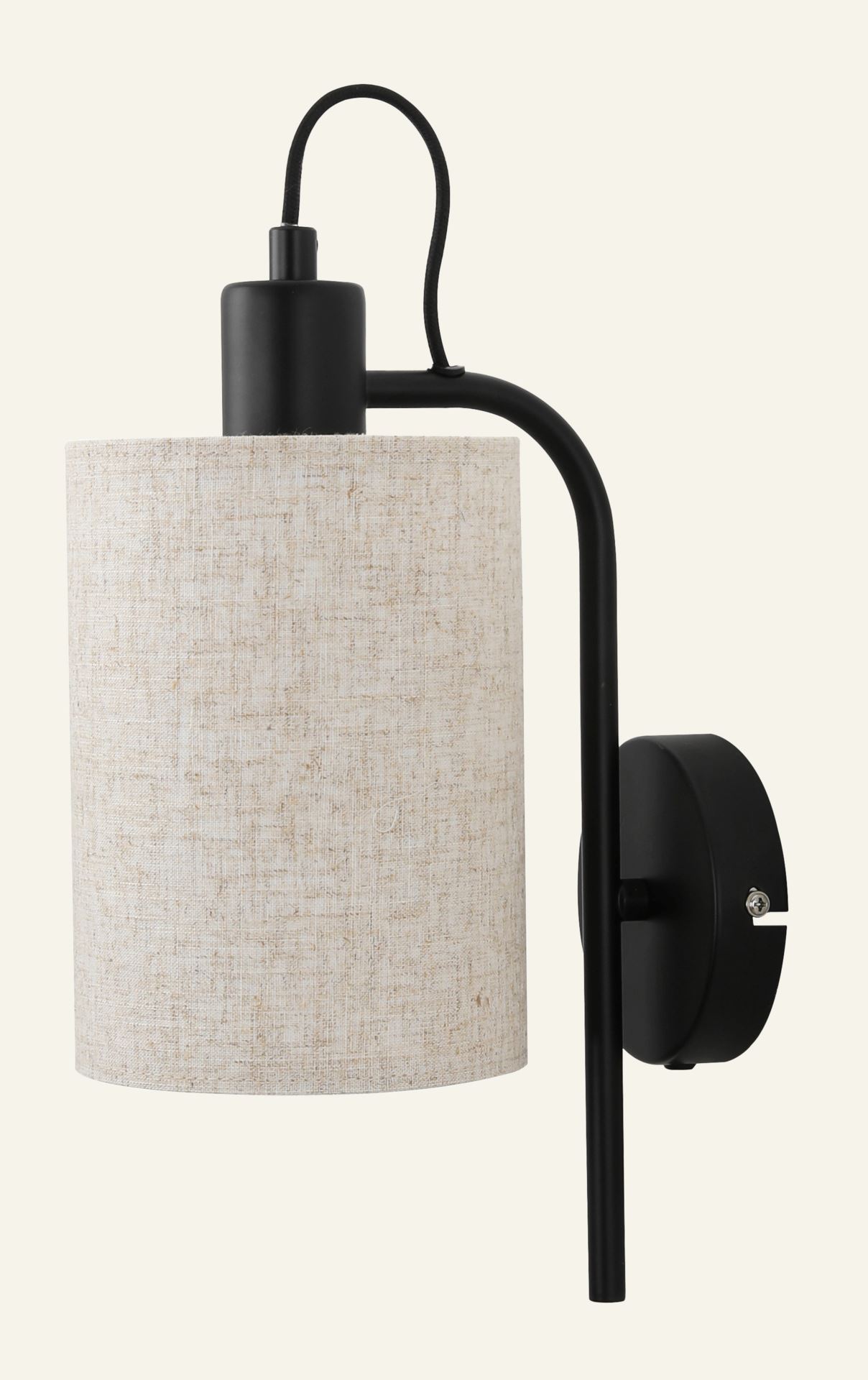 Seinavalgusti must - 20x13x32 cm must - 1