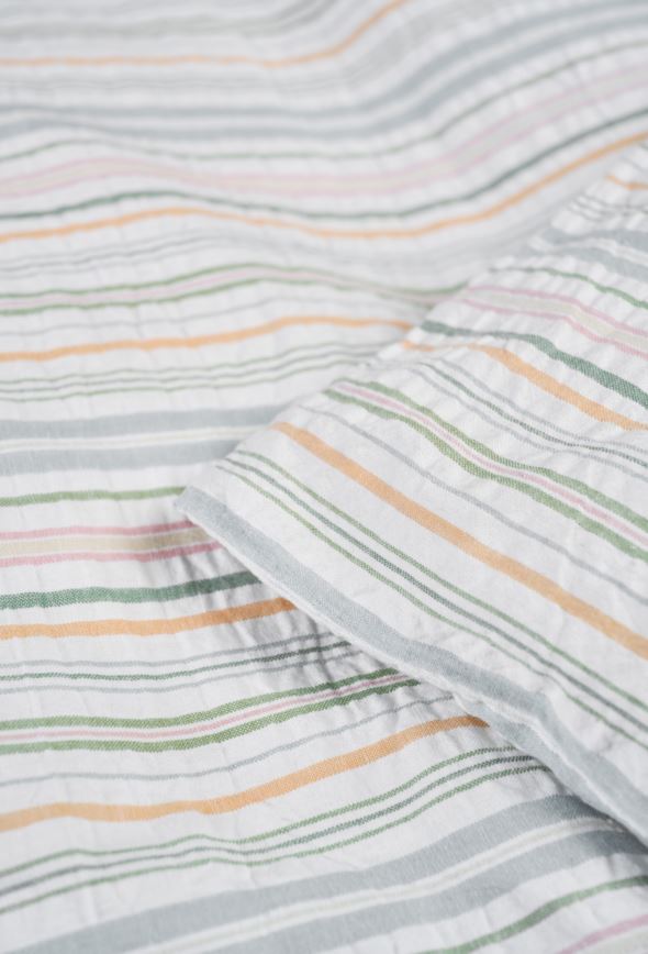 Voodipesukomplekt krepp-puuvillane mitmevärviline - 2