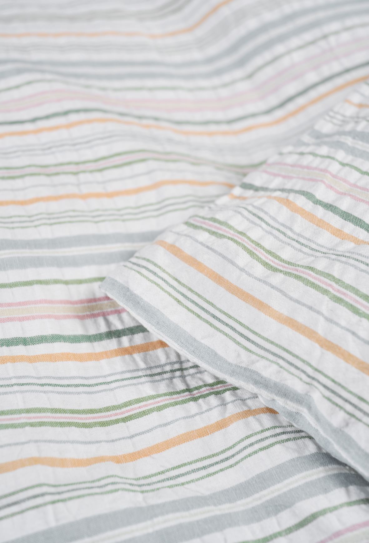 Voodipesukomplekt krepp-puuvillane mitmevärviline - 2