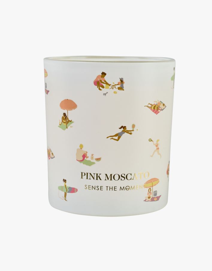 Lõhnaküünal mitmevärviline/roosa - 290 g mitmevärviline/roosa - 1