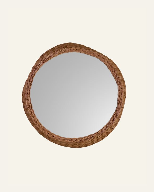 Peegel naturaalne toon - ø 40 naturaalne toon - 1